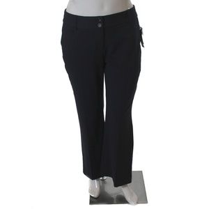 Alfani Womens Dress Pants Navy Blue 16 Short NWT